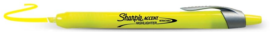 Sharpie Accent Hi-lighter - Pocket style Orange 12/PKG